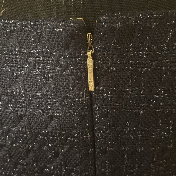 Tory Burch Navy short tank dress with zip up back size 14 - Picture 5 of 12